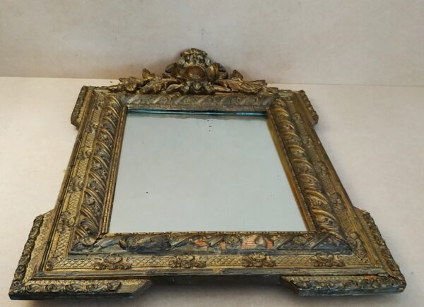 miroir en bois doré napoléon iii