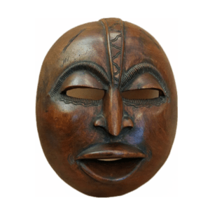 masque africain en bois