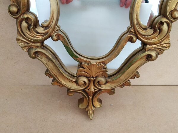 miroir style rocaille