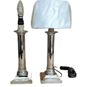 paire de lampes auguste mourier