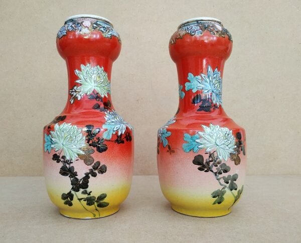 paire de vases asiatiques