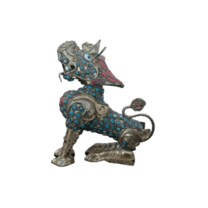 statuette tabatière chien de fô