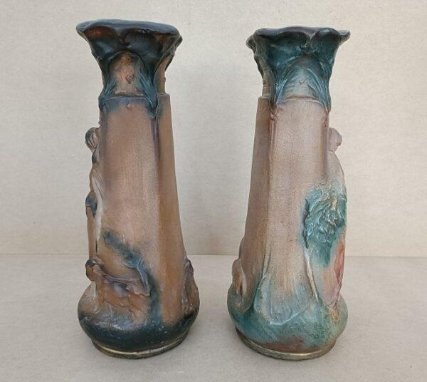 paire de vases art nouveau