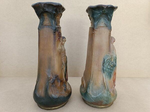 paire de vases art nouveau