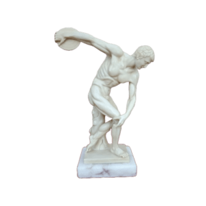 statuette "le discobole" signée g.ruggeri en résine