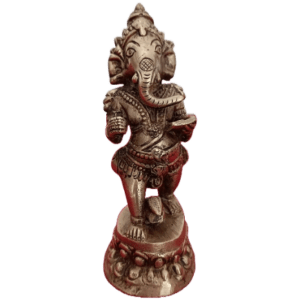 statuette de ganesh en bronze doré