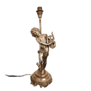 lampe en bronze signée auguste moreau