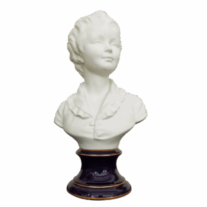 buste en biscuit limoges h 40cm