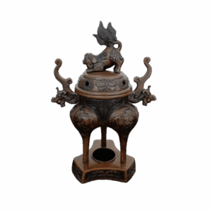 brûle parfum en bronze japon fin xixème