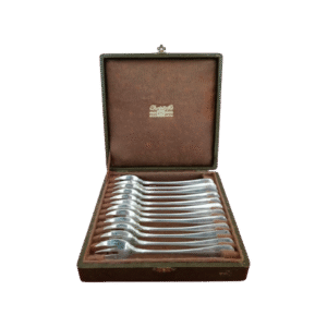 christofle 12 fourchettes à huitres modèle japon