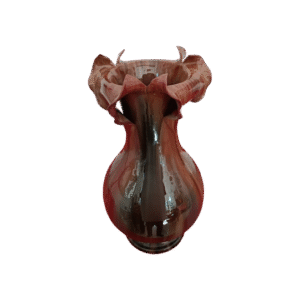 vase en faïence marbré hauteur 45cm