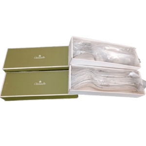 couverts en métal argenté neufs christofle