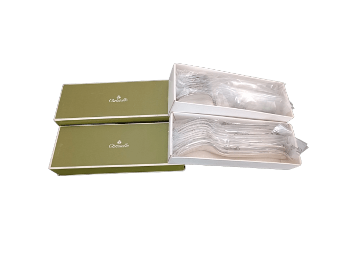 couverts en métal argenté neufs christofle