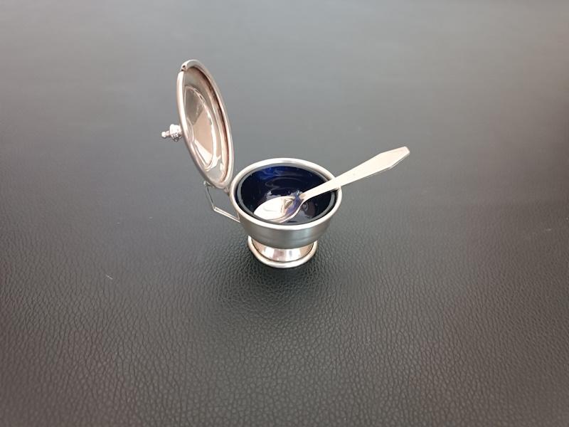 moutardier en argent sterling 925 daté 1873