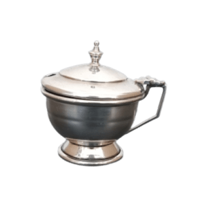 moutardier en argent sterling 925 daté 1873