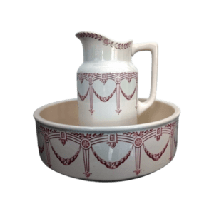 service de toilette villeroy & boch modèle joséphine fin xixème siècle