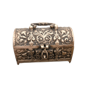 coffret de maître en bronze fin xixème siècle