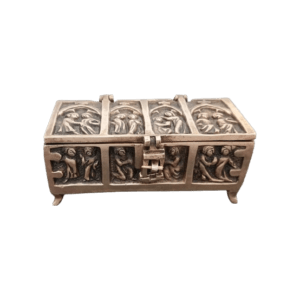 coffret en bronze doré fin xixème siècle
